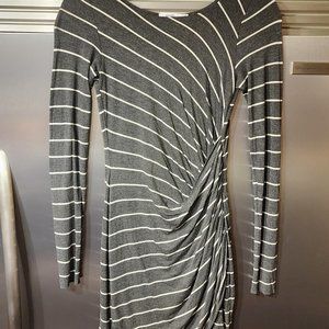 Bailey 44 Grey Midi Dress - Size XS